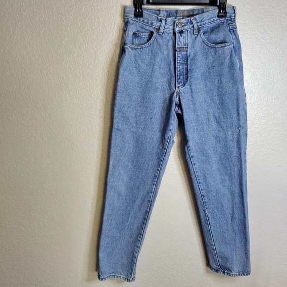 Vintage marithe francois girbaud Straight Leg jeans usa Sz 6 - Picture 1 of 13